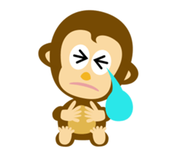 MAH-kun, the Japanese monkey sticker #10942364