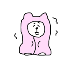 siroi kumazou sticker #10942391