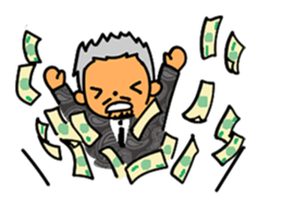 OjiOji super-wealth Sticker sticker #10942613