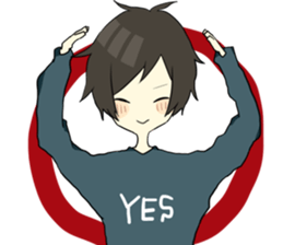 loose boy! sticker #10943231