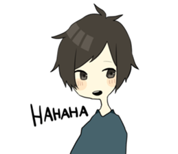 loose boy! sticker #10943237