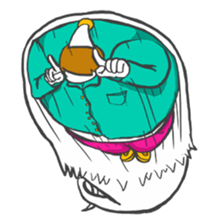 Aliens every day sticker #10943349