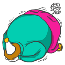 Aliens every day sticker #10943357