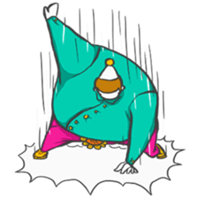 Aliens every day sticker #10943367