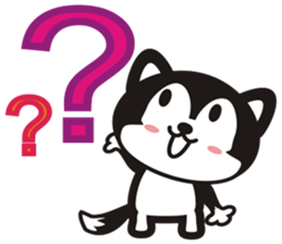 wow wow Huskies 2 sticker #10943548