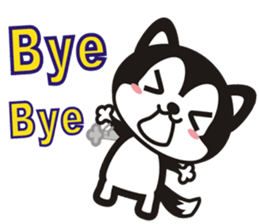 wow wow Huskies 2 sticker #10943575