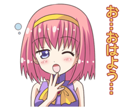 A smartphone size enthusiast! girl! sticker #10944656