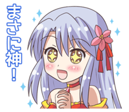 A smartphone size enthusiast! girl! sticker #10944676