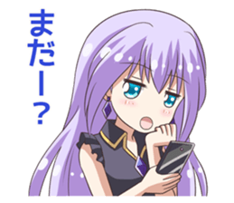 A smartphone size enthusiast! girl! sticker #10944679