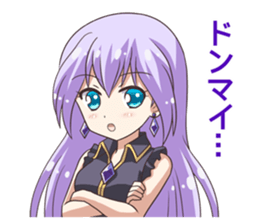 A smartphone size enthusiast! girl! sticker #10944680