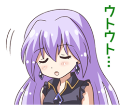 A smartphone size enthusiast! girl! sticker #10944681