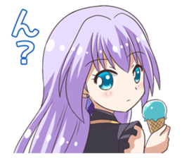 A smartphone size enthusiast! girl! sticker #10944684