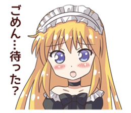 A smartphone size enthusiast! girl! sticker #10944685