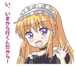 A smartphone size enthusiast! girl! sticker #10944686