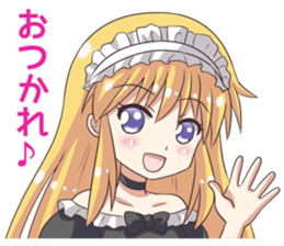 A smartphone size enthusiast! girl! sticker #10944688