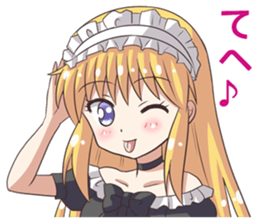 A smartphone size enthusiast! girl! sticker #10944690