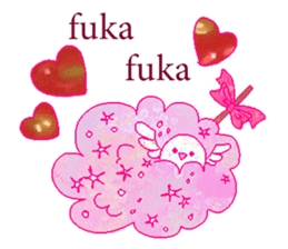 little bird and sweets sticker #10945296