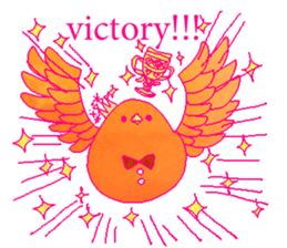 little bird and sweets sticker #10945300