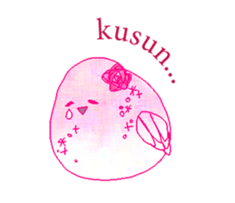 little bird and sweets sticker #10945309