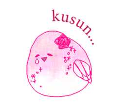 little bird and sweets sticker #10945309