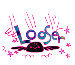 little bird and sweets sticker #10945332