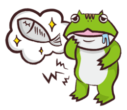 Pacman Frog 2-Daily Life sticker #10945336