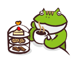 Pacman Frog 2-Daily Life sticker #10945338