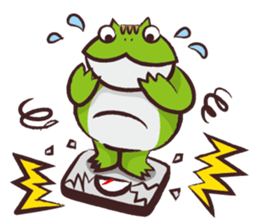 Pacman Frog 2-Daily Life sticker #10945339