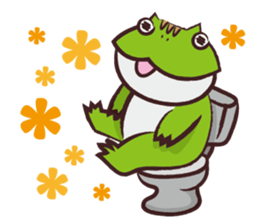 Pacman Frog 2-Daily Life sticker #10945340