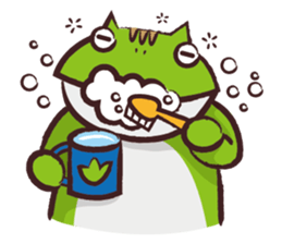 Pacman Frog 2-Daily Life sticker #10945341