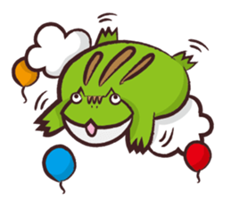 Pacman Frog 2-Daily Life sticker #10945343