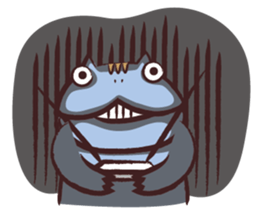 Pacman Frog 2-Daily Life sticker #10945344