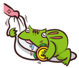 Pacman Frog 2-Daily Life sticker #10945347