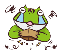 Pacman Frog 2-Daily Life sticker #10945349