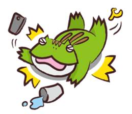 Pacman Frog 2-Daily Life sticker #10945350