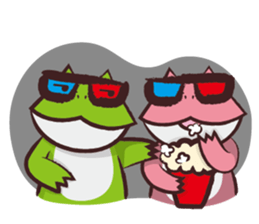 Pacman Frog 2-Daily Life sticker #10945357