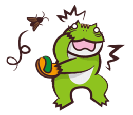 Pacman Frog 2-Daily Life sticker #10945360