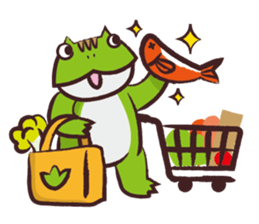 Pacman Frog 2-Daily Life sticker #10945364