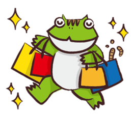 Pacman Frog 2-Daily Life sticker #10945365