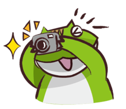 Pacman Frog 2-Daily Life sticker #10945370