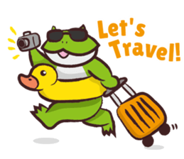 Pacman Frog 2-Daily Life sticker #10945372