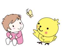 Assertion of baby sticker #10945409