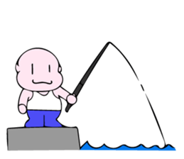 Fat boy Haruki sticker #10945549