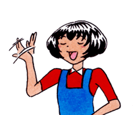 Gianna the Sassy Girl sticker #10945627