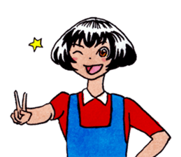 Gianna the Sassy Girl sticker #10945631