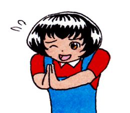 Gianna the Sassy Girl sticker #10945635