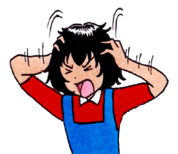 Gianna the Sassy Girl sticker #10945647