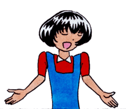 Gianna the Sassy Girl sticker #10945648