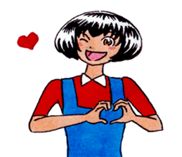 Gianna the Sassy Girl sticker #10945649