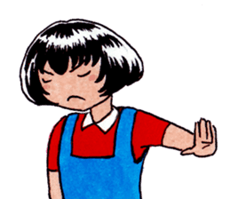 Gianna the Sassy Girl sticker #10945653